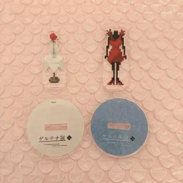 Ib 젤 게르테나전 아크릴 스탠드 빨간 장미 무개성