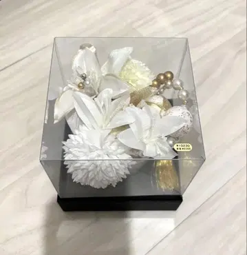 머리 장식 성인식 기모노 후리소데 결혼식 백합 국화 펄