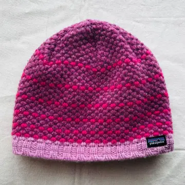 patagonia 니트 모자 보라색 핑크 여성용