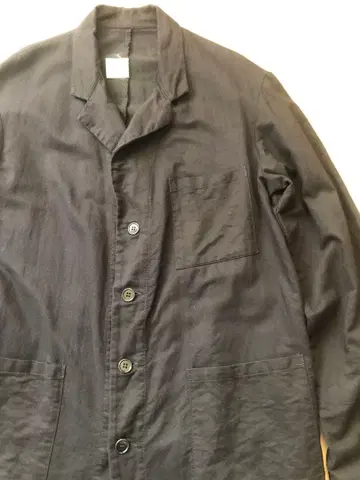 이탈리아군 메카닉 코트 블랙