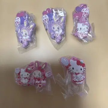 가챠가챠 메조피아노 x 헬로키티 세트