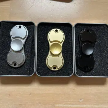 더블 스피너 실버 골드 블랙 3개 세트