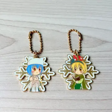 SNOW 키링 2개 세트 키타사토 시구레 타치바나 메이코