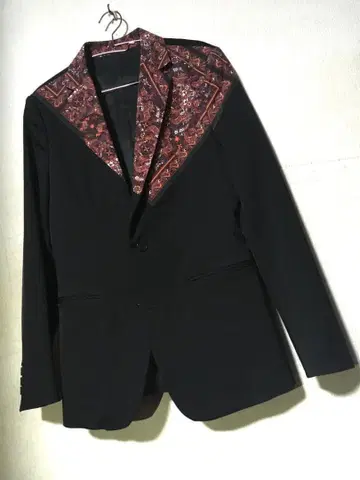 선착순! yoshio kubo 반다나 패턴 테일러드 자켓