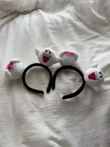 마리오 시리즈 부 캐릭터 머리띠 2개 세트