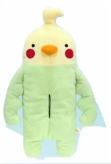 새상품 tt 후모후모 씨 티슈 커버 치-크 그린 (봉제 인형)