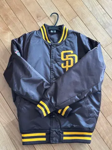 샌디에이고 파드리스 바시티 자켓 브라운