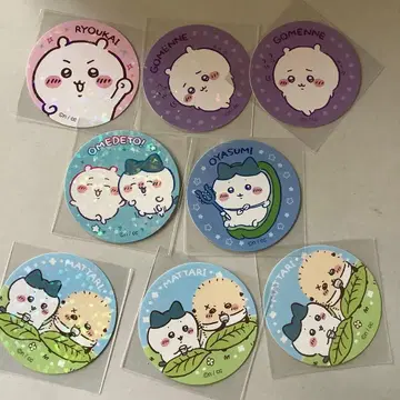 치이카와 하치와레 랏코 씰 스티커 만마루쨩 구이