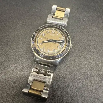 Cb 왼쪽 1027 SWATCH IRONY 스와치 손목시계 스테인리스