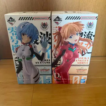 아야나미 레이 아스카 피규어 세트 C상 D상