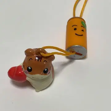 햄스터 구락부 시게치 미니 스트랩 부착 피규어