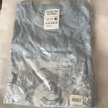 키타니 타츠야 무도관 그는 천장에서 보고 있다 티셔츠 L