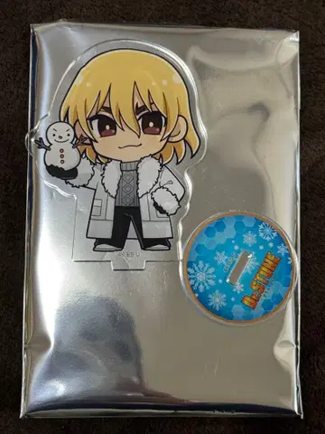 닥터스톤 눈 축제 아크릴 스탠드 미니 캐릭터 나나미 류스이 류스이