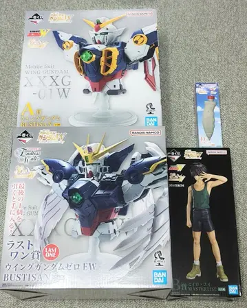 제일복권 신기동전기 건담 W 30th A상 B상 D상 라스트 원상 4종