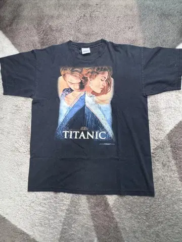 타이타닉 영화 티셔츠 블랙
