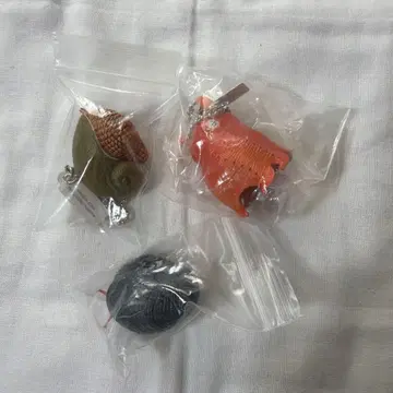 네이처 테크니컬러 심해 생물 마그넷 & 볼체인 문어