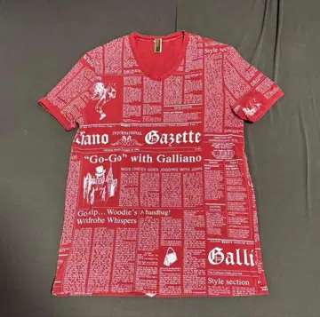 John Galliano 올 패턴 T셔츠