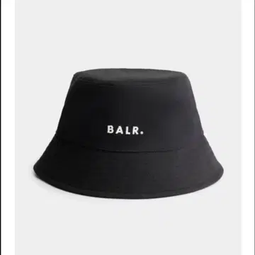 BALR. 보울러 모자 햇 블랙 버킷햇 햇 블랙