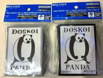 ONEPIECE BASE SHOP 리미티드 카드 슬리브 도시코이 팬더