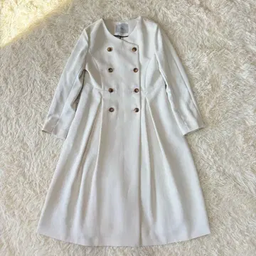 Tiara 드레스 코트 노카라 스프링 코트 사이즈 3