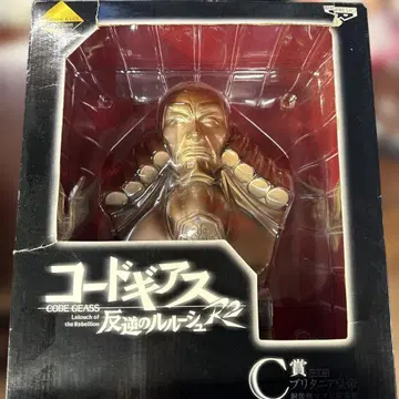 코드기어스 를르슈 브리타니아 황제 c상 구리 동상풍 소프트 비닐 저금통