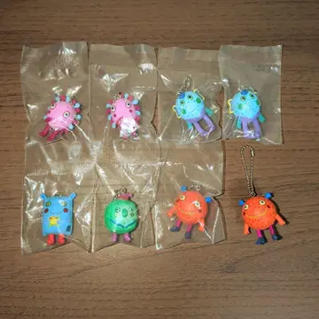 [ 새상품 ] 난쟈몬쟈 캡슐 피규어 키링 8개 세트 묶음 판매