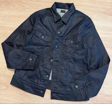 archive Lee coating denim jacket black L