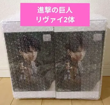 진격의 거인 BANDAI Grandista 리바이 피규어 2체 세트