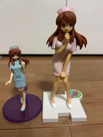 스즈미야 하루히의 우울 아사히나 미쿠루 간호사 피규어 2체 세트