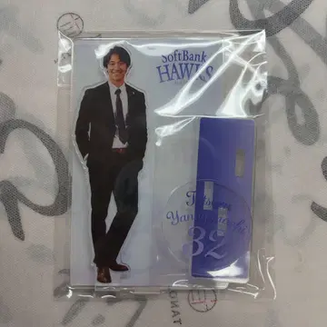 후쿠오카 소프트뱅크 호크스 야나기마치 타츠 아크릴 스탠드 수트