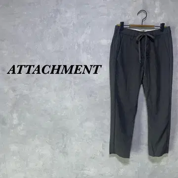 어태치먼트 슬랙스 하의 크롭 깔끔 그레이 1 남성용