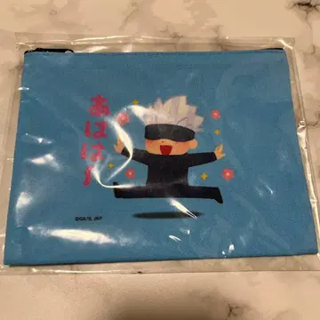 주술회전 고죠 사토루 파우치 이라스토야 콜라보