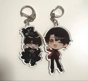 꿈 먹는 neon 라이트 아크릴 키링