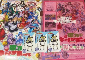 동방 Project 동방 캐논볼 클리어 파일 씰 키리사메 마리사