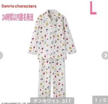 산리오 캐릭터즈 여성용 파자마 L 사이즈 택 포함 새상품 오늘 발송
