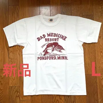 미사용 새상품 화이츠빌 T셔츠 Whitesville 사이즈 L 일본제