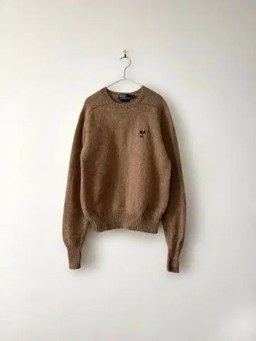 랄프 로렌 폴로베어 니트 베이지 M