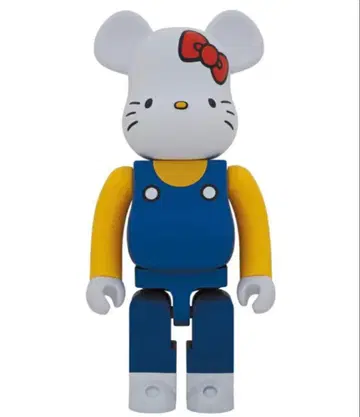 BE@RBRICK HELLO KITTY (파랑 오버롤 버전) 1000%