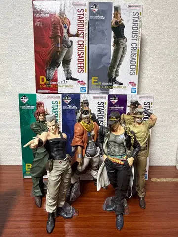 제일복권 죠죠의 기묘한 모험 스타더스트 크루세이더즈 A~E상 묶음 판매