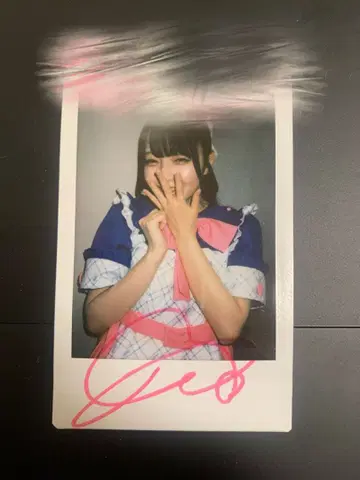 전 iLiFE! 나란 노도카 사인 폴라로이드