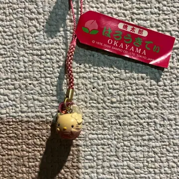 지역 한정 키티 2000년 레어 오카야마 복숭아 타로