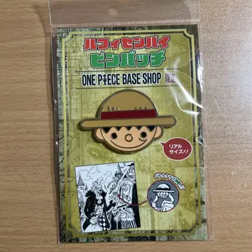 원피스 루피 선배 핀 배지 ONE PIECE BASE SHOP