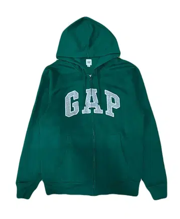 GAP 그린 집업 후드티 M 사이즈