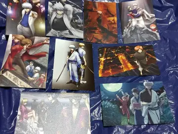 카무이 백야차 사카타 긴토키 은혼 자켓 9장 세트 사카모토 타츠마