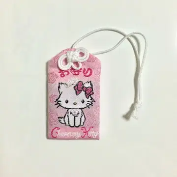 챠미키티 헬로키티 부적 히에다이진자 신사 핑크