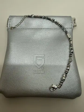 Pebble Bracelet Clear Short GARNI 가르니