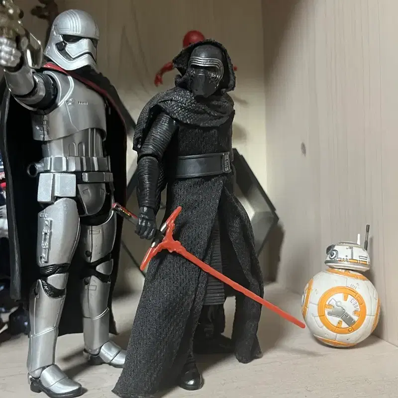 스타워즈 카일로 렌,헉스장군,BB-8 피규어 일괄판매