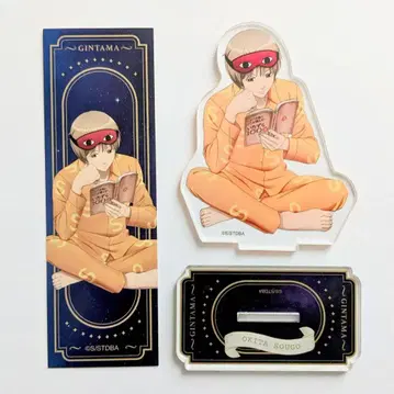 은혼 오키타 소고 아크릴 스탠드 서점 팝업 취침 전 아크릴 스탠드