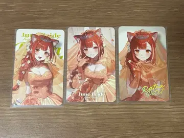 니지산지 6월의 신부 준 브라 랜덤 사진풍 카드 라토나 쁘띠