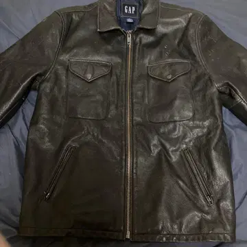 올드 갭 가죽 자켓